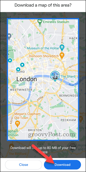 Baixe um mapa off-line personalizado do Google Maps