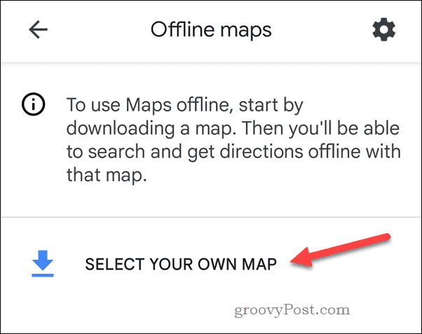Criando um mapa off-line do Google Maps