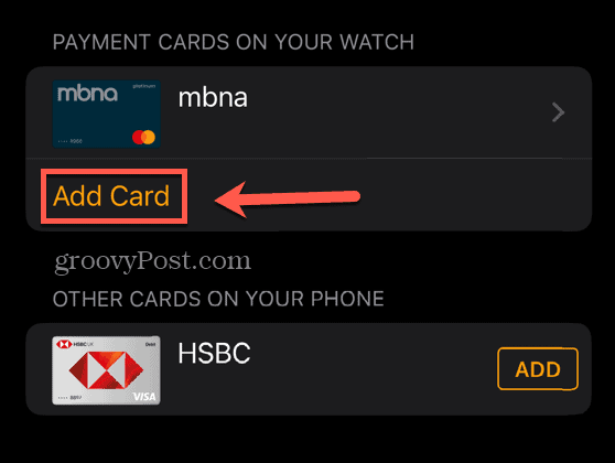 apple pay adicionar novo cartão