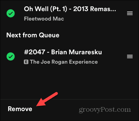 remover spotify
