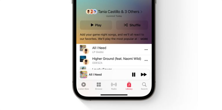 Apple Música iOS 17
