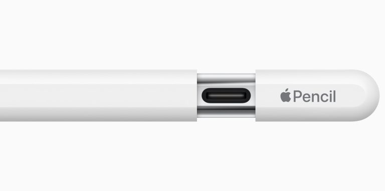 USB-C Apple Pencil lançado em outubro de 2023.