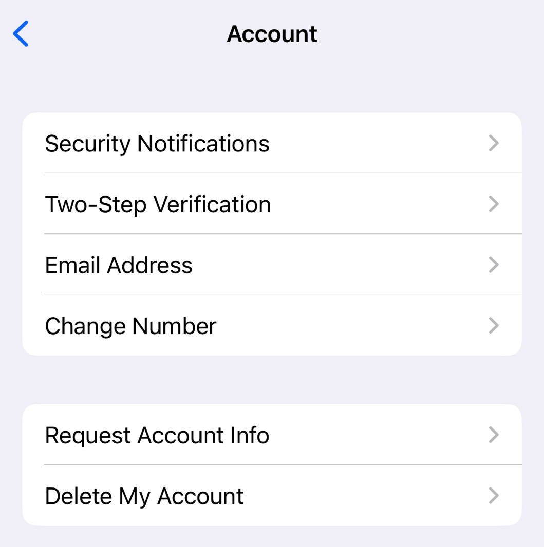 O suporte para verificação de e-mail está disponível no WhatsApp para iPhone.